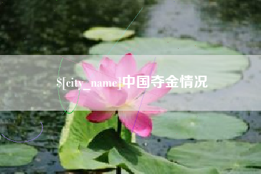 徐州中国夺金情况