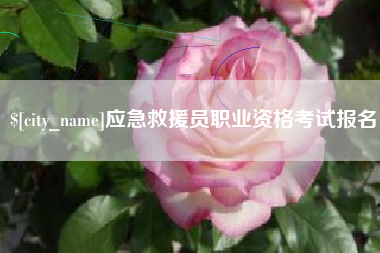 徐州应急救援员职业资格考试报名