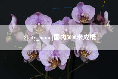 徐州国内5000米成绩