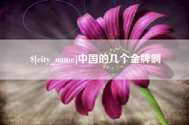 徐州中国的几个金牌啊