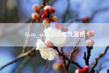 徐州2821年九宫格