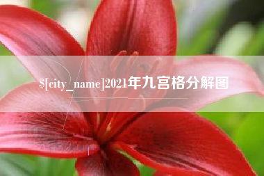 徐州2021年九宫格分解图