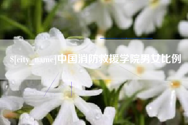徐州中国消防救援学院男女比例
