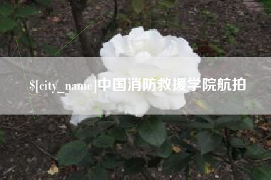 徐州中国消防救援学院航拍