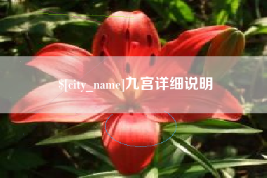 徐州九宫详细说明