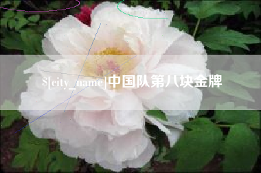 徐州中国队第八块金牌