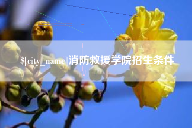 徐州消防救援学院招生条件