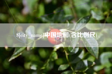 徐州中国地图(含比例尺)